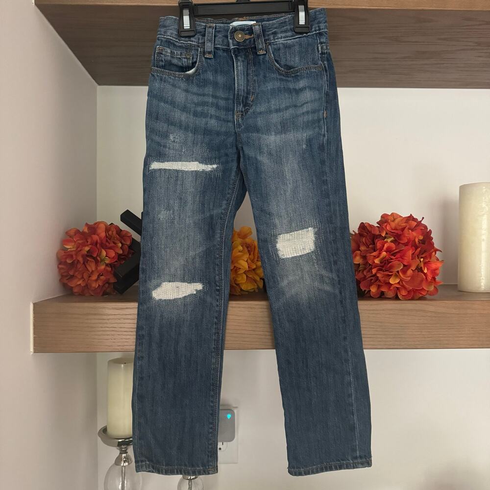 Old Navy Adjustable, Distressed Jeans